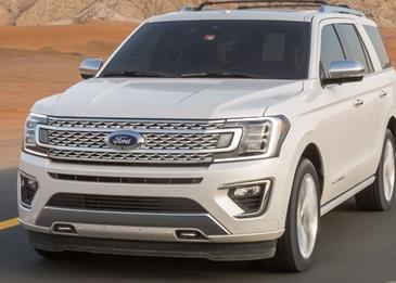 فورد إكسبيديشن 2018 الجديد كلياً يحتلّ الصدارة في تصنيفات اختبارات الاصطدام الحكوميّة الأمريكية مع خمس نجوم، ما يجعله الأفضل في فئته